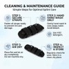Finger Splint 3 Pack, Aluminium Finger Straightener & Immobiliser, Adjustable