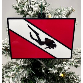 Scuba Ornament – Unique Diver Holiday Décor for Ocean Lovers