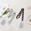 5 Pack Lanyard Badge Holder with ID Badges Holder for