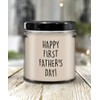 Cute But Rude Happy First Father's Day Candle 9 oz