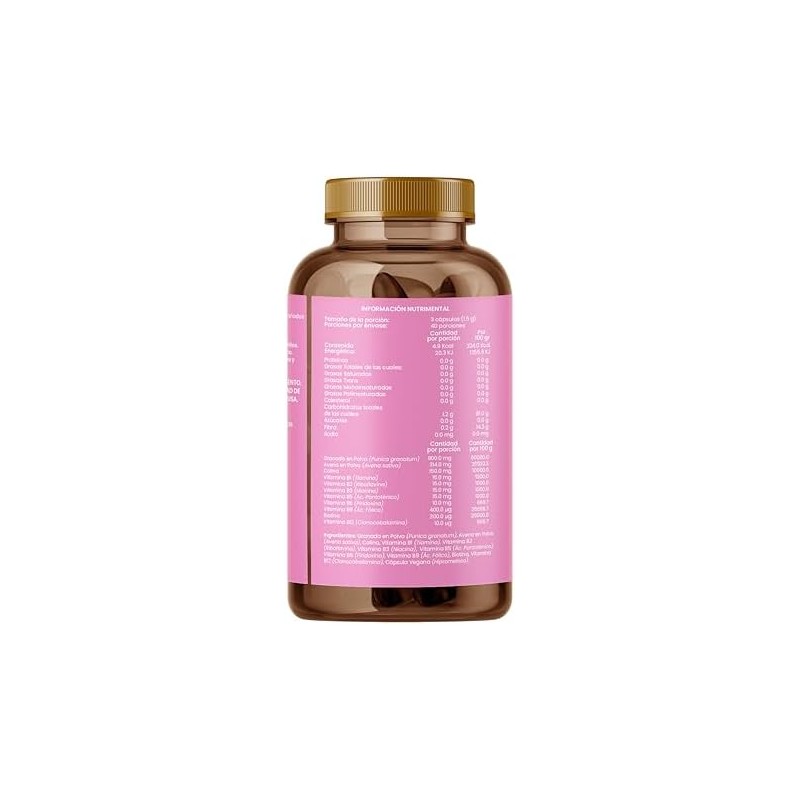 JOYCARE NATURAL Complejo B Suplemento Alimenticio Biotina Granda en Cápsula