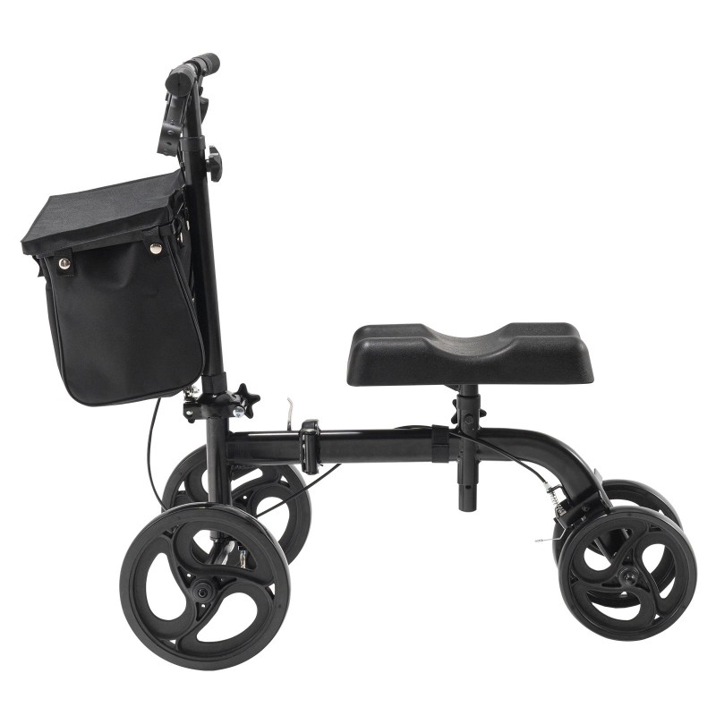 R&D Hardware Folding Knee Scooter - Steerable Knee Walker for