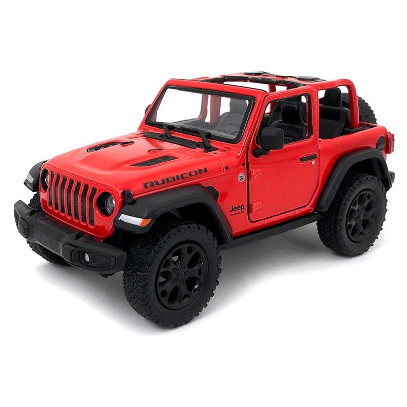 KINSMART Jeep Wrangler 2018 escala 1:34 Die Cast Model 4