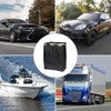 Fekey&JF Hanging Car Trash Can with Storage Pockets, Waterproof Leakproof