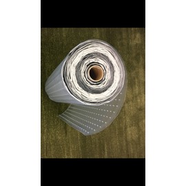 Clear Plastic Runner Rug Carpet Protector Mat Ribbed Multi-Grip (26" in x 40'FT)