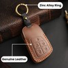 OLLEN Screws-Free Premium Leather for Key Fob Cover, Fit for