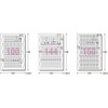 A-One Name Stickers Math Set Glossy Paper Assorted Pack 9