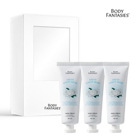 Body Fantasies 바디판타지 핸드크림 화이트머스크 3개 세트 Body Fantasy Hand Cream White Musk 3-Piece Set
