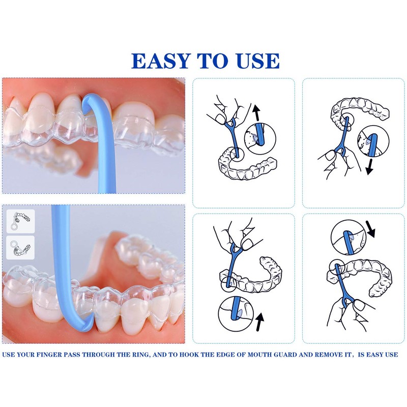 Aligner Remover tool with Retainer Case With Vent Holes Accessories