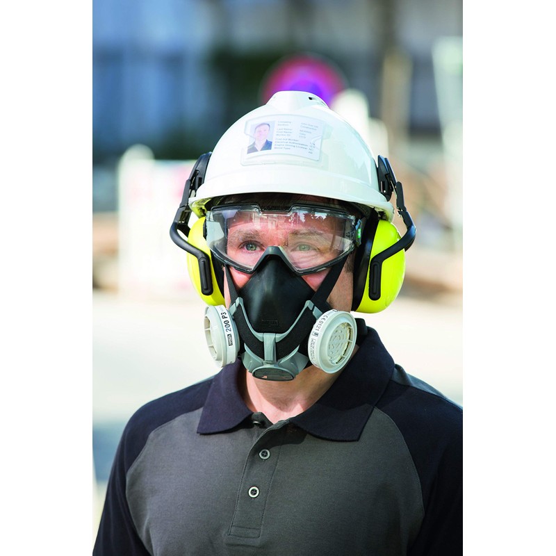 MSA Safety 10102274 Advantage 420 Twin Half Mask Respirator, Medium