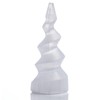 Wish Well Selenite Spiral Tower – 4” Selenite Crystal Tower