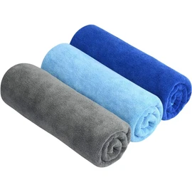 Sinland Microfiber Fast Drying Gym Towels Soft Lightweight Camping Towel Absorbent Travel Towel for Beach Yoga Swimming 3-Pack 16 Inch X 32 Inch