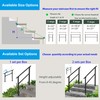 Wrought Iron Handrails for Outdoor Steps - Exterior Hand Rails