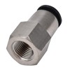 Female Straight Pneumatic Connecter Straight Pneumatic Quick Fitting Air Line