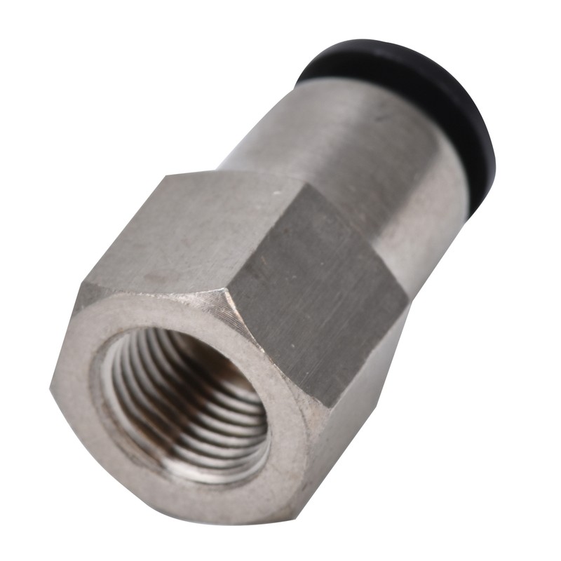 Female Straight Pneumatic Connecter Straight Pneumatic Quick Fitting Air Line