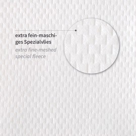 FRANZ MENSCH Hygostar Filter Star Special Non-Woven Fabric Laid White Pack of 25 L 75 cm W 75 cm Box of 100 Cheese Cloth Cheese Cloth Cheese Cloth Pack of 100