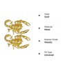 2 Pack Scorpion Sticker Car Decals 3D Funny Cool Metal