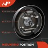 A-Premium Rear Drum Brake Wheel Cylinder Compatible with Honda Models