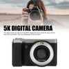 5K Digital Camera, 80MP WiFi Vlogging Camera for Photography with