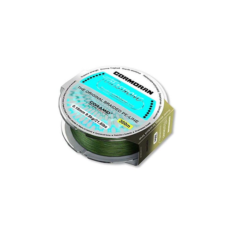 Cormoran Corastrong Braid Green 0.18 mm 9.8 kg 300 m