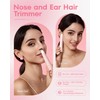 VG VOGCREST Nose Hair Trimmer for Women: Rechargeable 2 in
