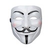 GUGELIVES Anonymous Guy Mask White