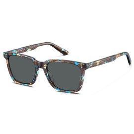 CARFIA Retro Polarised Sunglasses for Women UV400 Protection Driving Outdoor Acetate Frame