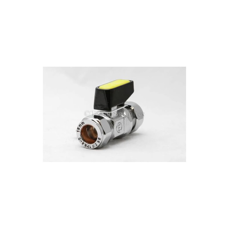 Team Controls Mini Gas Lever Ball Valve 10mm Gas Approved