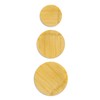 Replacement Wooden Lids for Pyrex, Anchor Hocking Glass Containers 7200