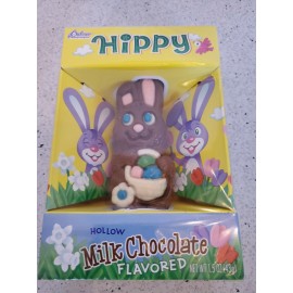 Palmer Easter Palmer "Hippy" Hollow Milk Chocolate Bunny 1.5oz-Brand New-SHIPS N 24 HRS