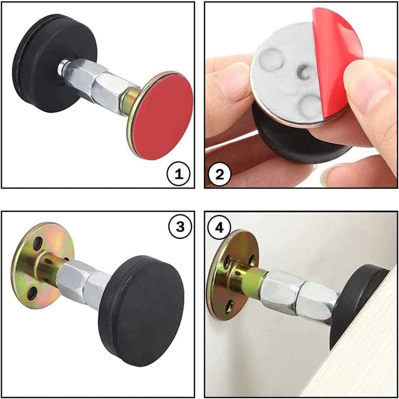 Pack of 4 Adjustable Bed Frame, Anti Shake Fixer with