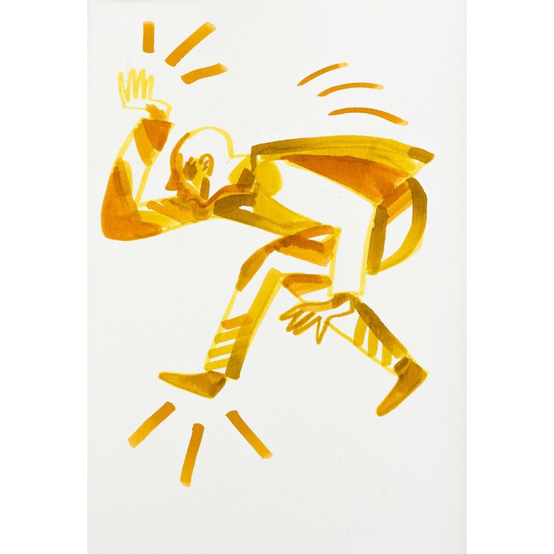 Ecoline Liquid Watercolor Brush Pens, Earth, Set of 5