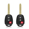 2 Keylessbest Replacement for 2016 2017 2018 2019 Toyota Prius