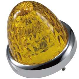 Jet Inoue 532632 LED Starlight Bus Marker Lamp, Zero (Zero) DC12V DC24V Color Lens, Side Light, LED Marker, Yellow/Yellow