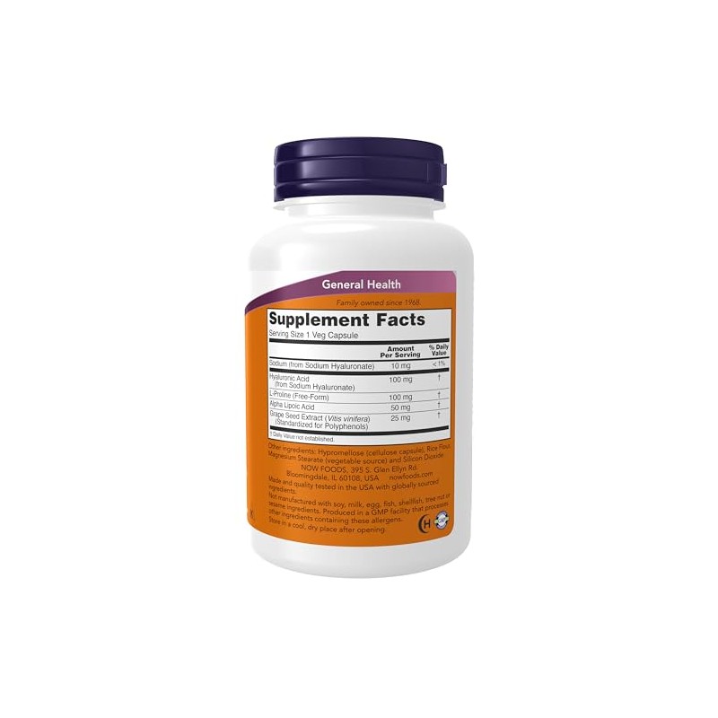 Hyaluronic Acid - Double Strength (100mg) 240