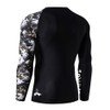 LAFROI Men's Long Sleeve UPF 50+ Baselayer Skins Performance Fit