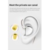 Keephifi【10 PCS/5 Pairs】 Earphones Earpads KBEAR 07 Silicone Eartips,Noise Reduction