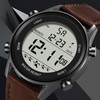 Men Digital Watch Dual Time Stopwatch Calendar Alarm Clock Waterproof