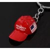 MAGA Make America Great Again Hat With American Flag Keychain