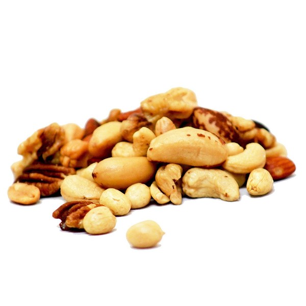 Roasted Unsalted Mixed Nuts by Its Delish, 1 lb