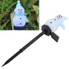 Snowman LED Lamp Landscape Garden Solar Lawn Christmas Cartoon Decorative