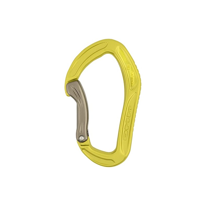 DMM Alpha Sport Bent Carabiner, Lime