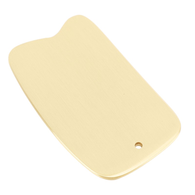Skin Gua Sha Massage Plate Copper High Conductivity Body Skin