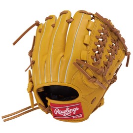 Rawlings Junior Boys Gloves Soft / Softball 10.5" (Grade 4-6) GJXPMG9M1 Gold Tan Yellow Right Throw (Left Handed) All Round