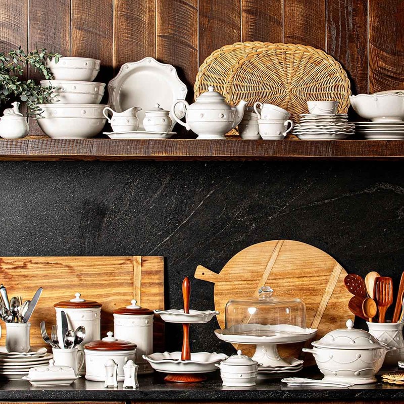 Juliska Bakeware Berry and Thread Ramekin - Whitewash