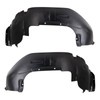 TRQ Front Inner Fender Liner Set Compatible with 2007-2012 Dodge