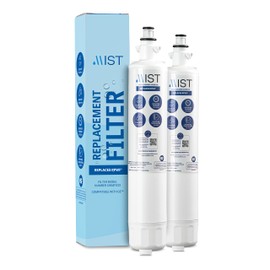 Mist RPWF Water Filter Replacement for GE RPWF (Not RPWFE), Refrigerator Water Filter compatible with RWF1063, RWF3600A, WSG-4, DWF-36, R-3600, MPF15350, OPFG3-RF300, BCF77 (2 Pack)