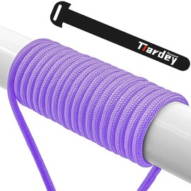 Tiardey PRN-052 Paracord 4mm 100ft (31m) 9 Core Strand,Tear-resistant,Nylon Cord,Mil Spec Type III Paracord,Holds up to 250kg for Outdoor Survival Camping