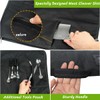 Chef Knife Roll Bag,Portable 15 Slots Chef Knife Case,Kitchen Heavy