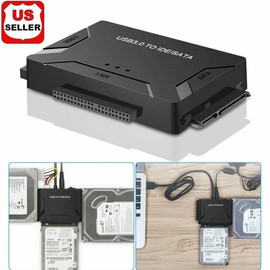 LINKPAL USB 3.0 to IDE & SATA Converter External Hard Drive Adapter Kit 2.5"/3.5" Cable